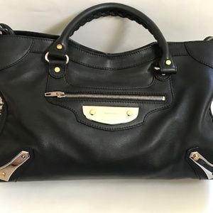 Classic Balenciaga black bag